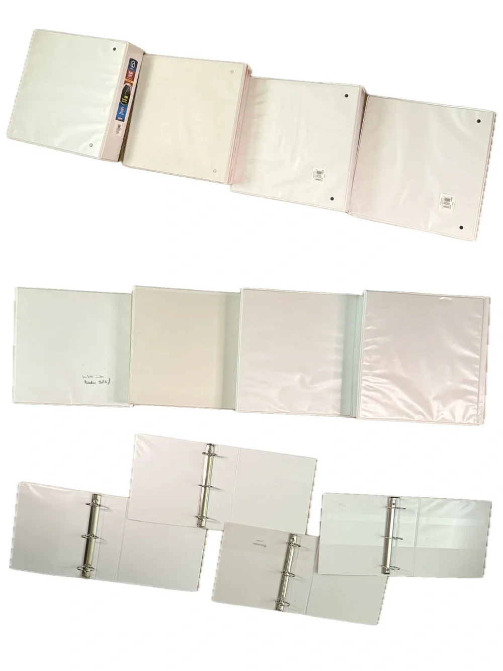 4 Assorted 2-Inch 3-Ring Binders – Gently Used